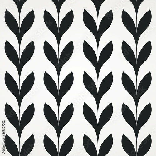 Elegant Monochromatic Minimalism Pattern