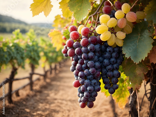grape, vineyard, wine, vine, grapes, fruit, agriculture, bunch