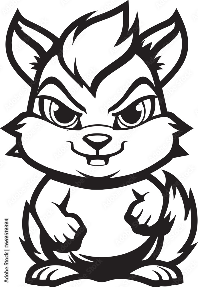 Chipmunk Logo for Writer Chipmunk Logo for Photographer