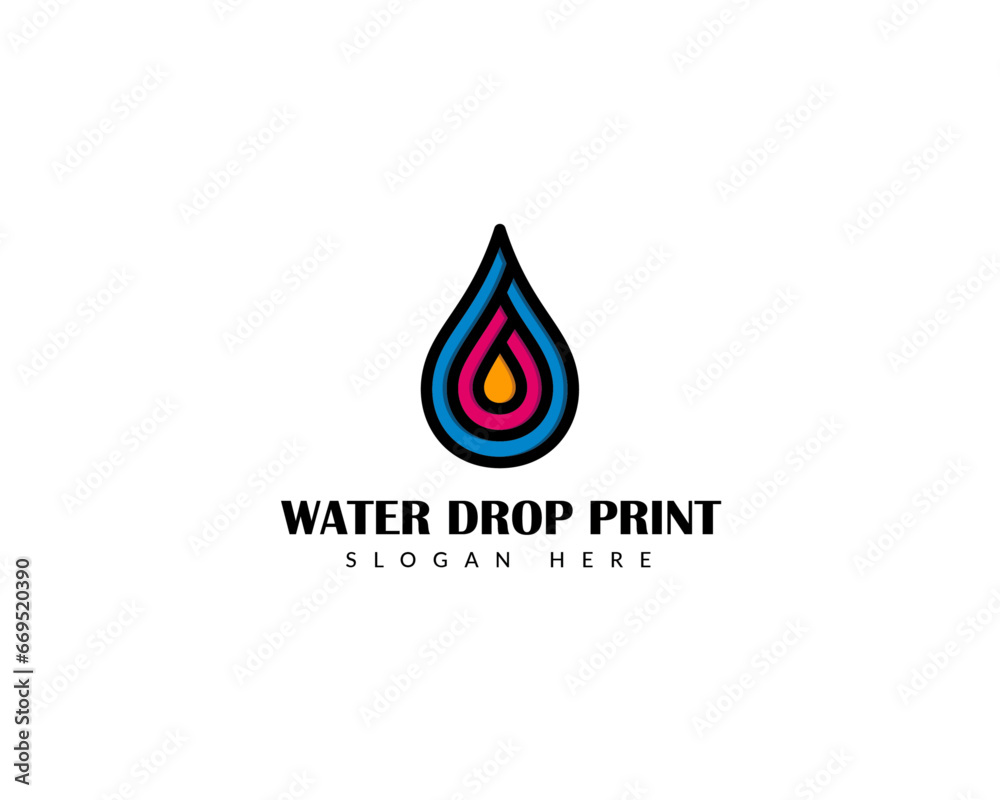 Ink Scape Print Solutions Logo Vector Editable Vector
