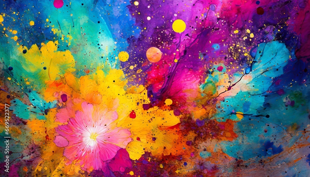 Abstract Watercolor Background