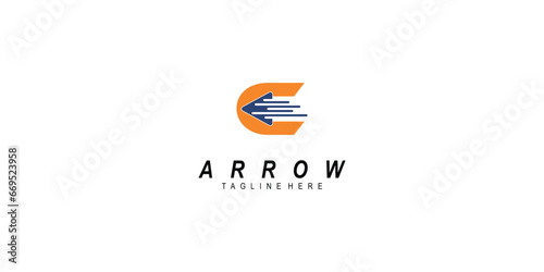 Free Download Creative arrow logo design with combination letter A to Z concept| premium vector - GFXLoad