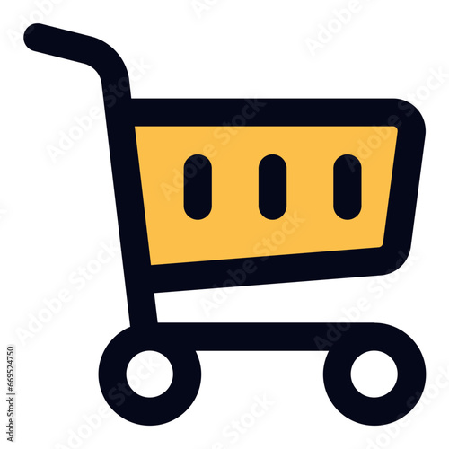 Shopping cart filled line