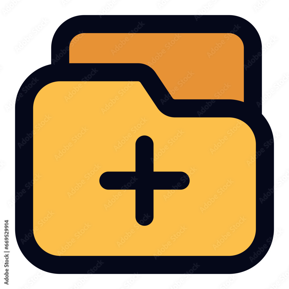 Obraz premium Medical report filled line icon