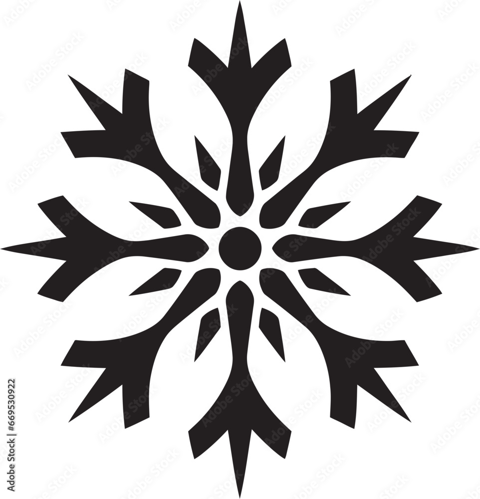 Simplistic Snow Silhouette Black Emblem Icon of Icy Majesty in Monochrome Snow Vector Simplistic Snow Silhouette Black Emblem Icon of Icy Majesty in Monochrome Snow Vector