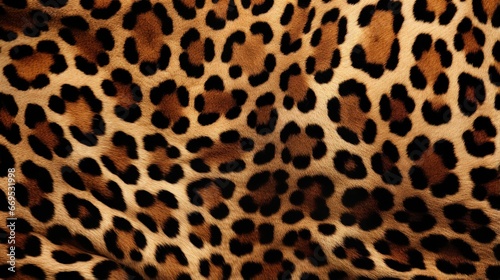Seamless leopard texture  african animal fur