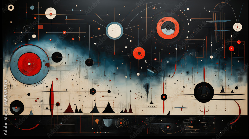 Obraz premium abstract painting