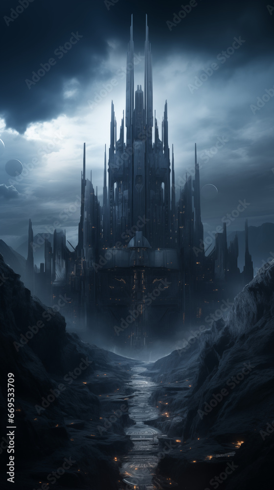Naklejka premium Dark Castle