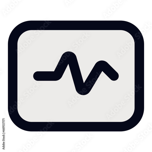 Sunset filled line icon