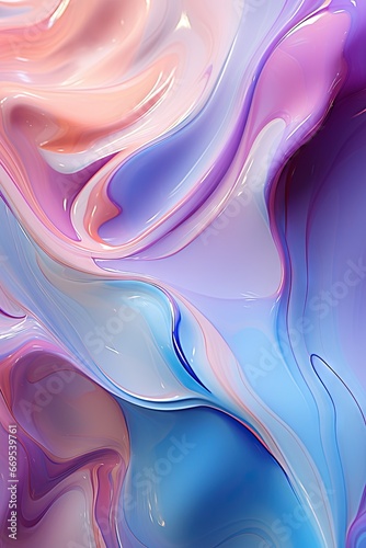 Wallpaper Mural Fond d'écran abstrait de texture de fond irisé avec des détails fluides, hyper réaliste. IA générative, IA Torontodigital.ca