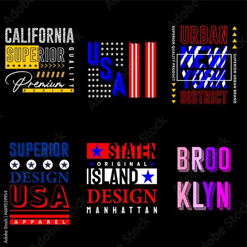 set of tshirt designs_v13