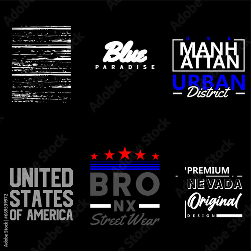 set of tshirt designs_v18