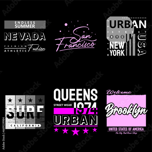 set of tshirt designs_v14