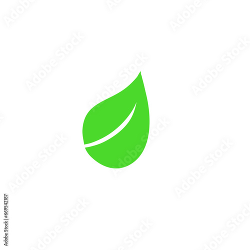 Green Leaf Icon 