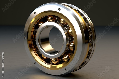 Image of a ball bearing. Generative AI