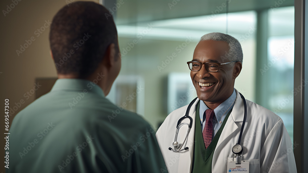 © Марина Редько - Doctor with patient having treatment discussion, medical consultation, clinical expert © Марина Редько - Doctor with patient having treatment discussion, medical consultation, clinical expert
