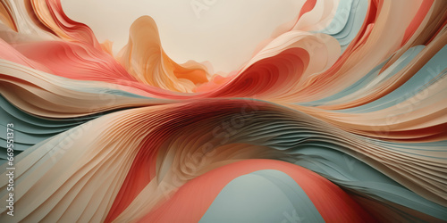 Abstract fractal background, organic lines background, providing an enchanting backdrop for text and creative additions.