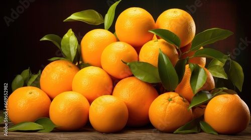 oranges on the table