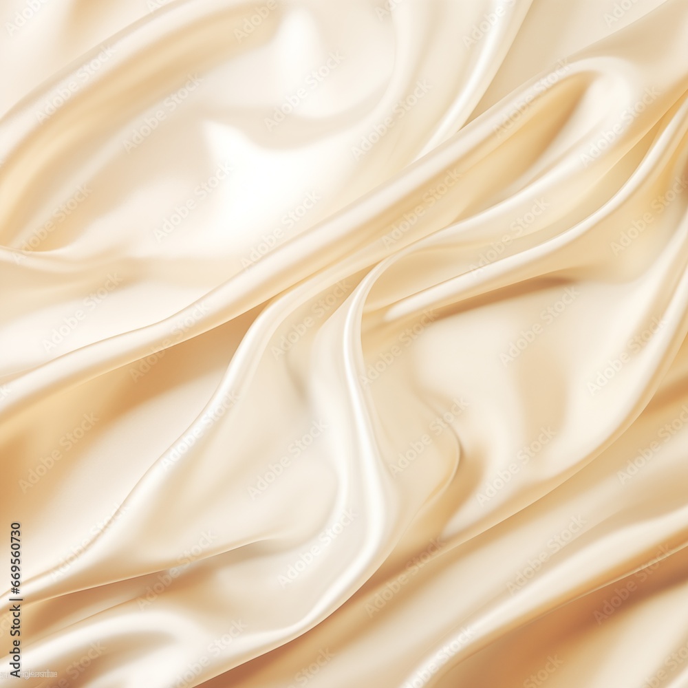 Fototapeta premium luxury white gold liquid background with draps. AI generate