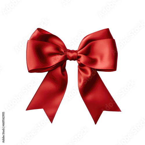 A Bow on a white background