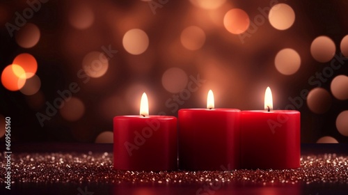 Romantic festive holiday evening. Diwali festival of lights. Holiday background Hindu Diwali or Deepavali. Christmas card Celebration Greeting  Merry Cristmas  Dia de Las Velitas  Feliz Navidat