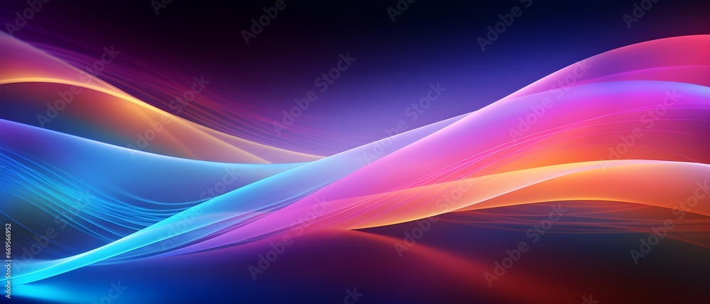 Abstract background with colorful glowing neon moving high speed line and wave and bokeh lights horizontal to vertical. Data transfer, web design, hi-tech. Abstract background with colorful glowing neon moving high speed line and wave and bokeh lights horizontal to vertical. Data transfer, web design, hi-tech.