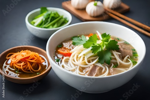 noodle soup with pork