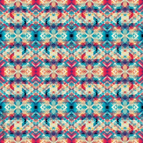 colorful decorative illustration pattern