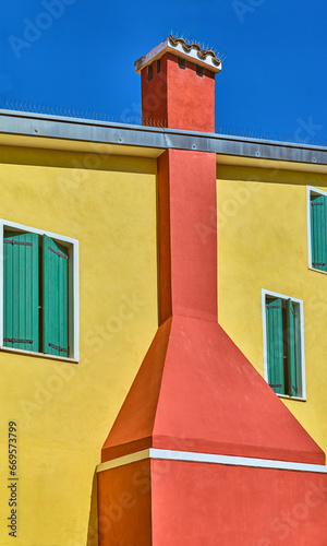 Caorle amd the typical colorful architectures