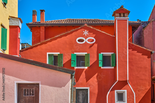 Caorle amd the typical colorful architectures