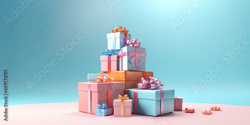 Geschenkberg modern