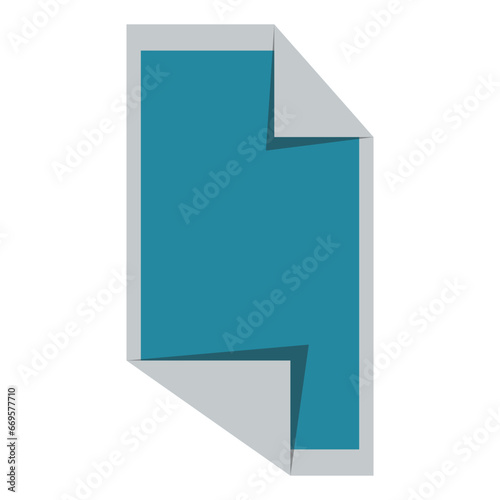 Blank Sticker Label For Sale Promotion. Flat Design. Vector Illustration Set. 