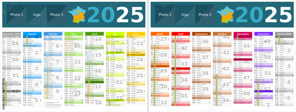 Le Calendrier 2025 A4 Recto Verso : L'Outil Indispensable pour une Année Organisée et Efficace