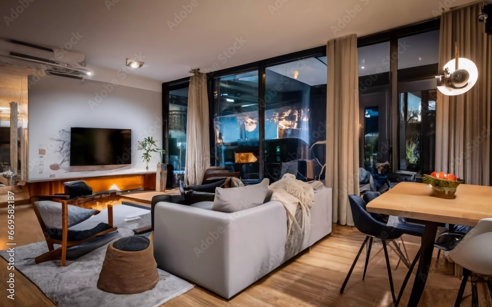 Chic Scandi Soiree: Dive into Luxury with This Glamorous New Year's Eve Bash Ready Apartment! Chic Scandi Soiree: Dive into Luxury with This Glamorous New Year's Eve Bash Ready Apartment!