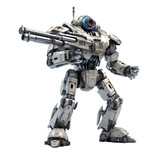 Robots for use in war on transparent background PNG