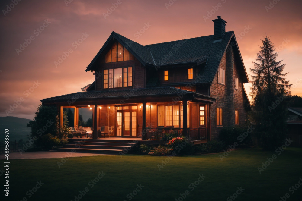 Beautiful, Newly Built Luxury Home Exterior Beautiful, Newly Built Luxury Home Exterior
