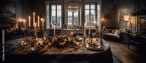 Scandinavian Splendor: Dive into a Stylish New Year's Eve Soiree, Where Modern Elegance Meets Festive Celebrations!