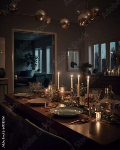 Epic New Year's Bash: Dive into the Chic Scandinavian Apartment Set to Ignite Your Celebration!