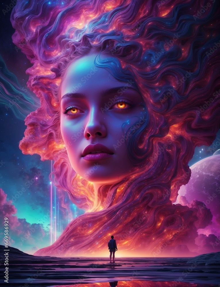 Vision of the Sky Goddess Vision of the Sky Goddess