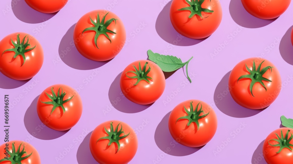 Tomato pattern. Red tomato art Tomato pattern. Red tomato art