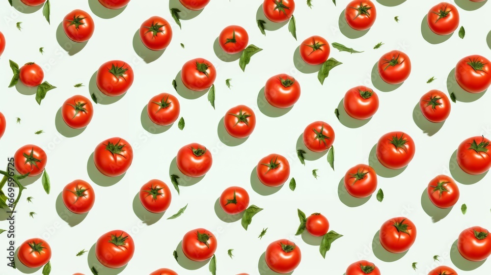 Tomato pattern. Red tomato art Tomato pattern. Red tomato art
