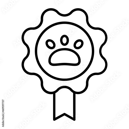 Pedigree Outline Icon