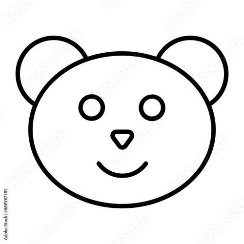 Pet Toy Outline Icon