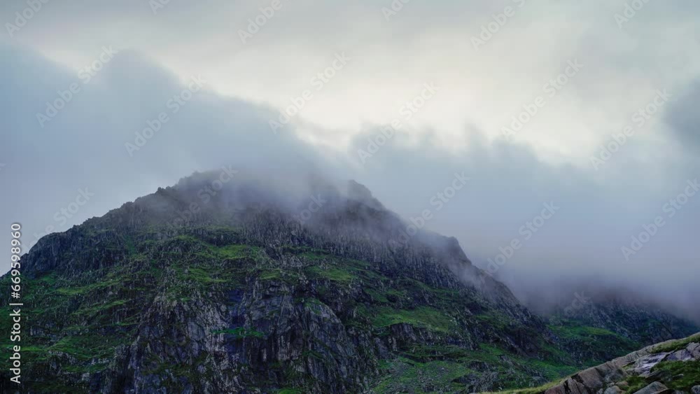 Mountain Snowdon time lapse Mountain Snowdon time lapse