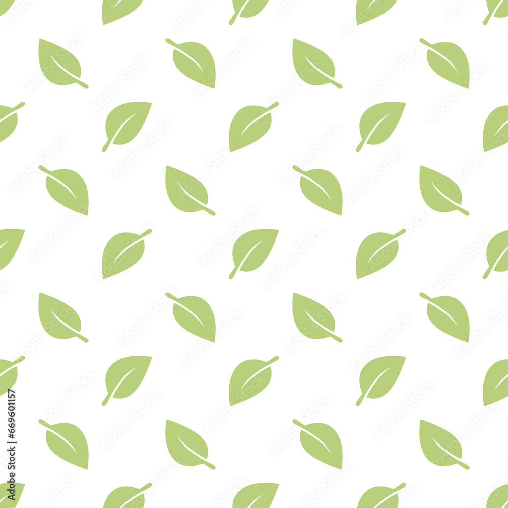 Seamless Leaf Pattern