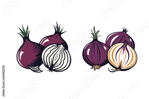 onion vector