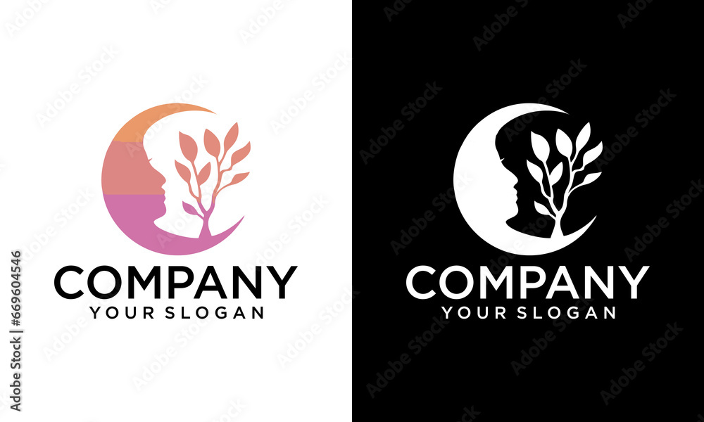 Vector logo of the goddess of fertility. Perfect for a beauty salon, natural cosmetics, medical products. Vector logo of the goddess of fertility. Perfect for a beauty salon, natural cosmetics, medical products.