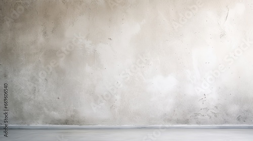 blank concrete cement wall with tree lead shadow shade on the wall template background with copyspace nature concept