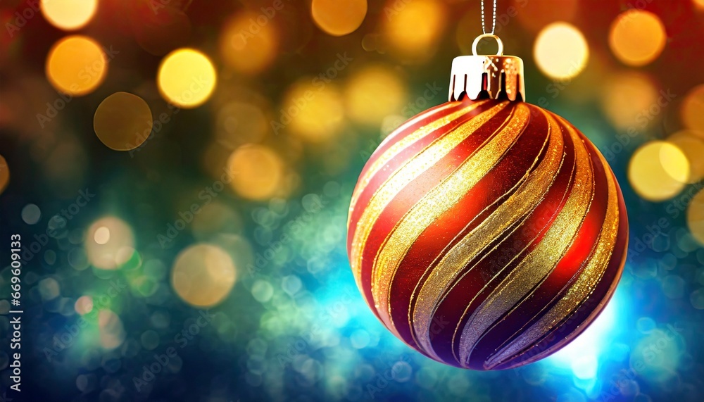 Obraz premium Christmas tree ornament