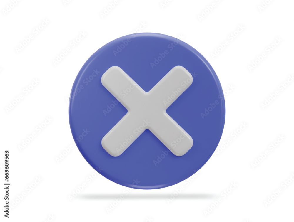 cross icon rejection symbol icon vector illustration cross icon rejection symbol icon vector illustration
